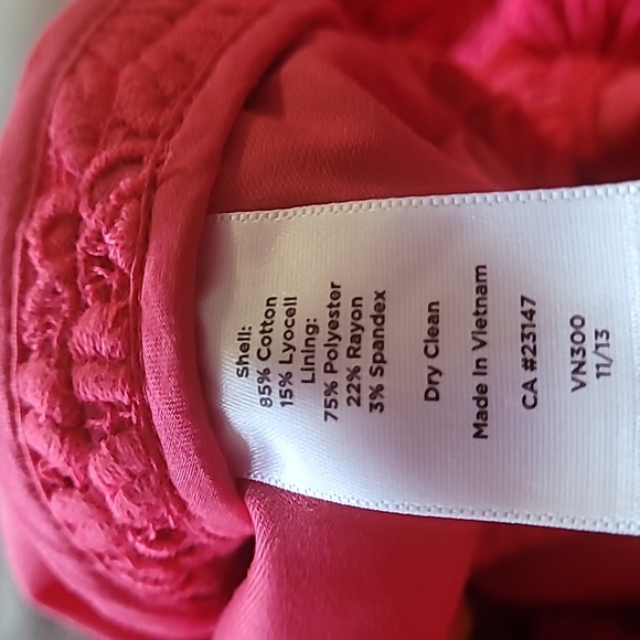 Pink Talbots Dress, Size 8 - Picture 5 of 5